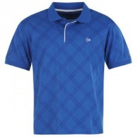 Dunlop Checked Polokošela Pánske